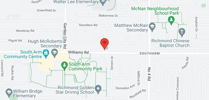 map of 9531 WILLIAMS ROAD